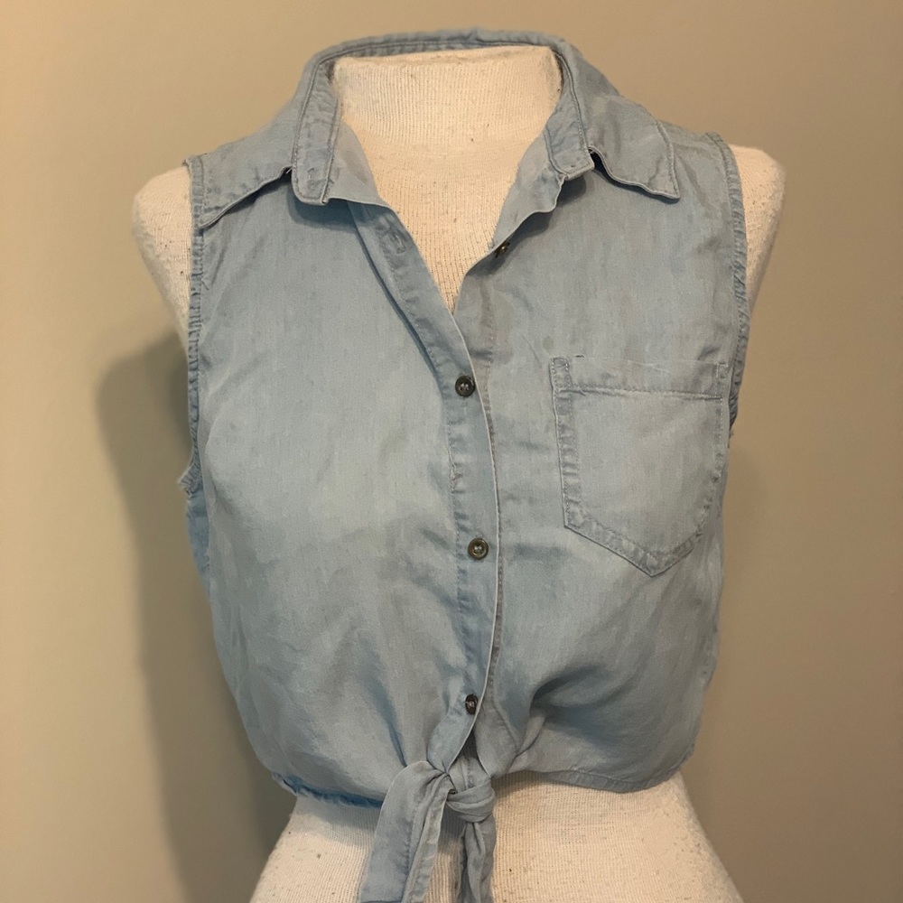 Light Blue Tie Shirt